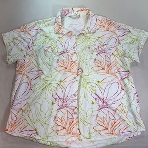 STIO Shifter Shirt Short Sleeve Vented Stretch Lightweight Women's Xl